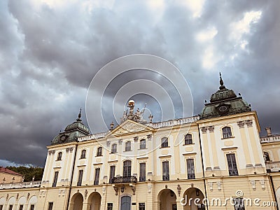 A brilliant palace from the heyday of BiaÅ‚ystok - Poland - POLSKA Stock Photo